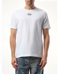 DIESEL - T-Shirt T-Adjust-Od - Lyst