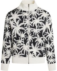 Palm Angels - Palms All Over Track Jacket, /Off, 100% Polyester, Size: Medium - Lyst