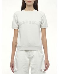 Maison Margiela - Margiela Short Sleeve Sweatshirt, 100% Cotton - Lyst