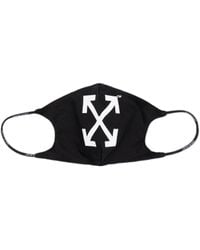 Off-White c/o Virgil Abloh Classic Arrow Simple Mask In Black/white