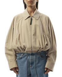 Loewe - Relaxed Fit Balloon Jacket, 100% Cotton - Lyst