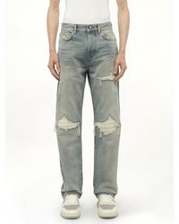 Amiri - Suede Straight Mx1 Jeans, 100% Cotton - Lyst