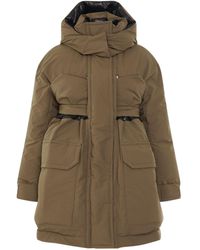 Sacai - Padded Jacket With Hood, Long Sleeves, 100% Polyester - Lyst