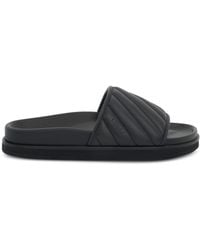 Off-White c/o Virgil Abloh - Off- Cloud Diagonal Slider Sandals, , 100% Rubber - Lyst
