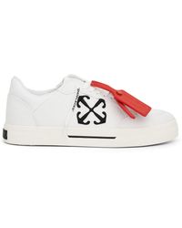 Off-White c/o Virgil Abloh - New Low Vulcanized Canvas Sneakers, /, 100% Rubber - Lyst