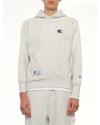 Undercover - X Champion Hoodie - Lyst
