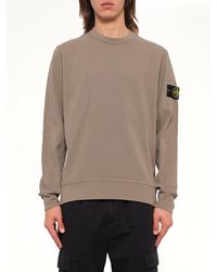 Stone Island - 6100017 Organic Cotton Sweatshirt - Lyst