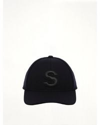 Sacai - S Cap Wool Melton - Lyst