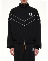 Rhude - Mesh Piping Raglan Track Jacket - Lyst