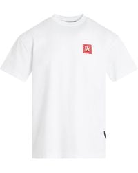 Palm Angels - 'Pa Ski Club Classic T-Shirt, Short Sleeves, /, 100% Cotton, Size: Small - Lyst
