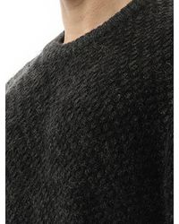 WOOYOUNGMI Long Sleeve Patch Polo in Black for Men | Lyst