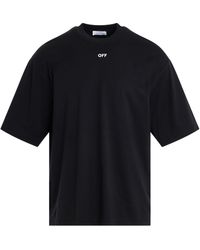 Off-White c/o Virgil Abloh - Arrow Embroidered Skate T-shirt In Black/white - Lyst