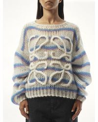 Loewe - Relaxed Fit Anagram Sweater, Size: Small - Lyst
