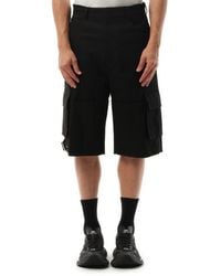 we11done - Chain Embossed Shorts, 100% Cotton, Size: Medium - Lyst