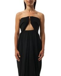 Rick Owens - Amphora Prong Gown, 100% Wool - Lyst