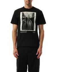 Sacai - James Dean Photo T-Shirt, Short Sleeves, 100% Cotton - Lyst