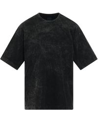 Juun.J - 'Garment Dyed Over-Fit T-Shirt, Short Sleeves, , 100% Cotton, Size: Small - Lyst