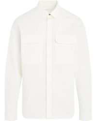 Rick Owens - Work Shirt, Long Sleeves, , 100% Cotton - Lyst