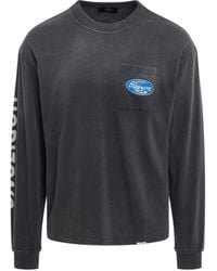 Represent - 'Classic Parts Long Sleeve T-Shirt, Round Neck, Washed, 100% Cotton, Size: Small - Lyst