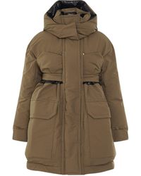Sacai - Padded Jacket With Hood, Long Sleeves, , 100% Polyester - Lyst