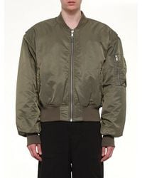 Entire studios - Cropped Broad Bomber - Lyst