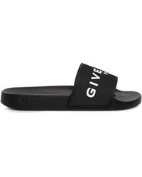 Givenchy - Logo Pool Slides - Lyst