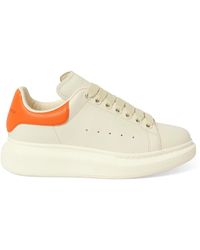 McQueen - Larry Oversized Sneakers, 100% Calf Leather - Lyst
