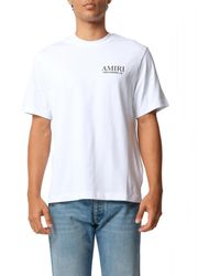 Amiri - Bones Stacked T-Shirt, Short Sleeves, 100% Cotton, Size: Small - Lyst