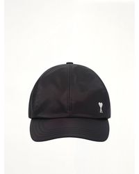 Ami Paris - Ami De Coeur Stud Cap - Lyst