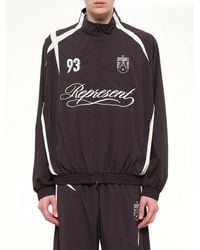 Represent - Woven Track Star Jacket - Lyst