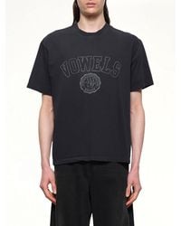 vowels - Faded Collegiate T-Shirt - Lyst