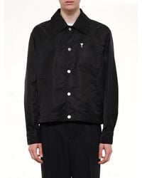 Ami Paris - Ami De Coeur Coach Jacket - Lyst