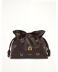 Loewe - Flamenco Clutch Allover Cats Medium Bag - Lyst