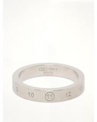 Maison Margiela - Number Reference Ring 4 Mm - Lyst