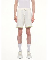 CASABLANCA - Tennis Boucle Shorts - Lyst