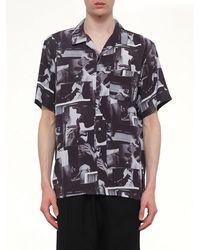 vowels - Printed Still Shirt - Lyst