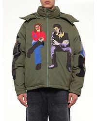 Kidsuper - Subway Car Patchwork Puffer - Lyst