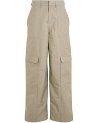 Loewe - Cargo Trouser, Laurel, 100% Cotton - Lyst