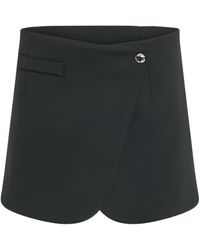 Coperni - Tailored Mini Skirt, , 100% Polyester - Lyst