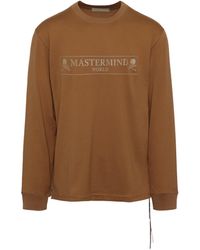 Mastermind Japan - Boxed Logo Long Sleeve T-Shirt, , 100% Cotton, Size: Large - Lyst
