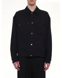 WOOYOUNGMI - Wool Button Shirt - Lyst