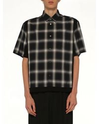 Undercover - Combo Check Ss Shirt - Lyst