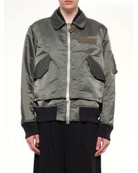 Sacai - Cotton Nylon Twill Blouson - Lyst