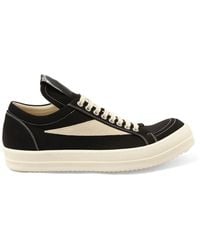 Rick Owens - Hollywood Vintage Sneaks Sneakers, 100% Cotton - Lyst