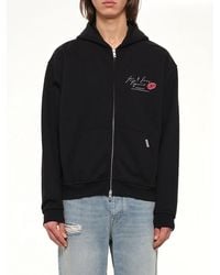 Represent - Love And Kisses Zip Through Hoodie - Lyst