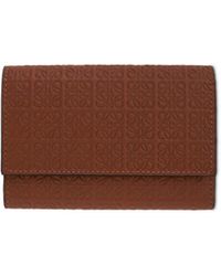 Loewe - Repeat Small Vertical Wallet, , 100% Calf Leather - Lyst