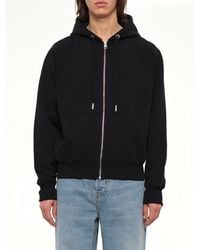 Ami Paris - Tonal Embossed Ami De Coeur Zipped Hoodie - Lyst