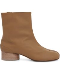Maison Margiela - Tabi Ankle 3Cm Boots, , 100% Calf Leather - Lyst