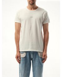 Maison Margiela - Small Number Logo T-Shirt, Short Sleeves, 100% Cotton, Size: Large - Lyst