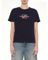 Loewe - Anagram Regular Fit T-Shirt - Lyst